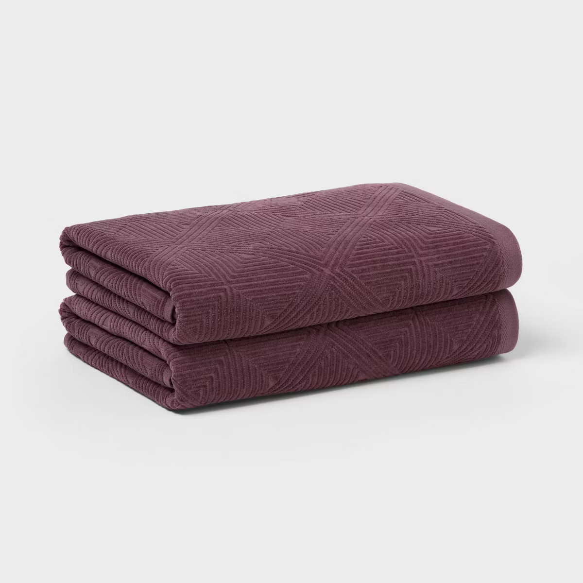 Luxe Lattice Towel Mauve - Threshold™ | Target