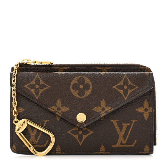 Monogram Recto Verso Card Holder Black | FASHIONPHILE (US)