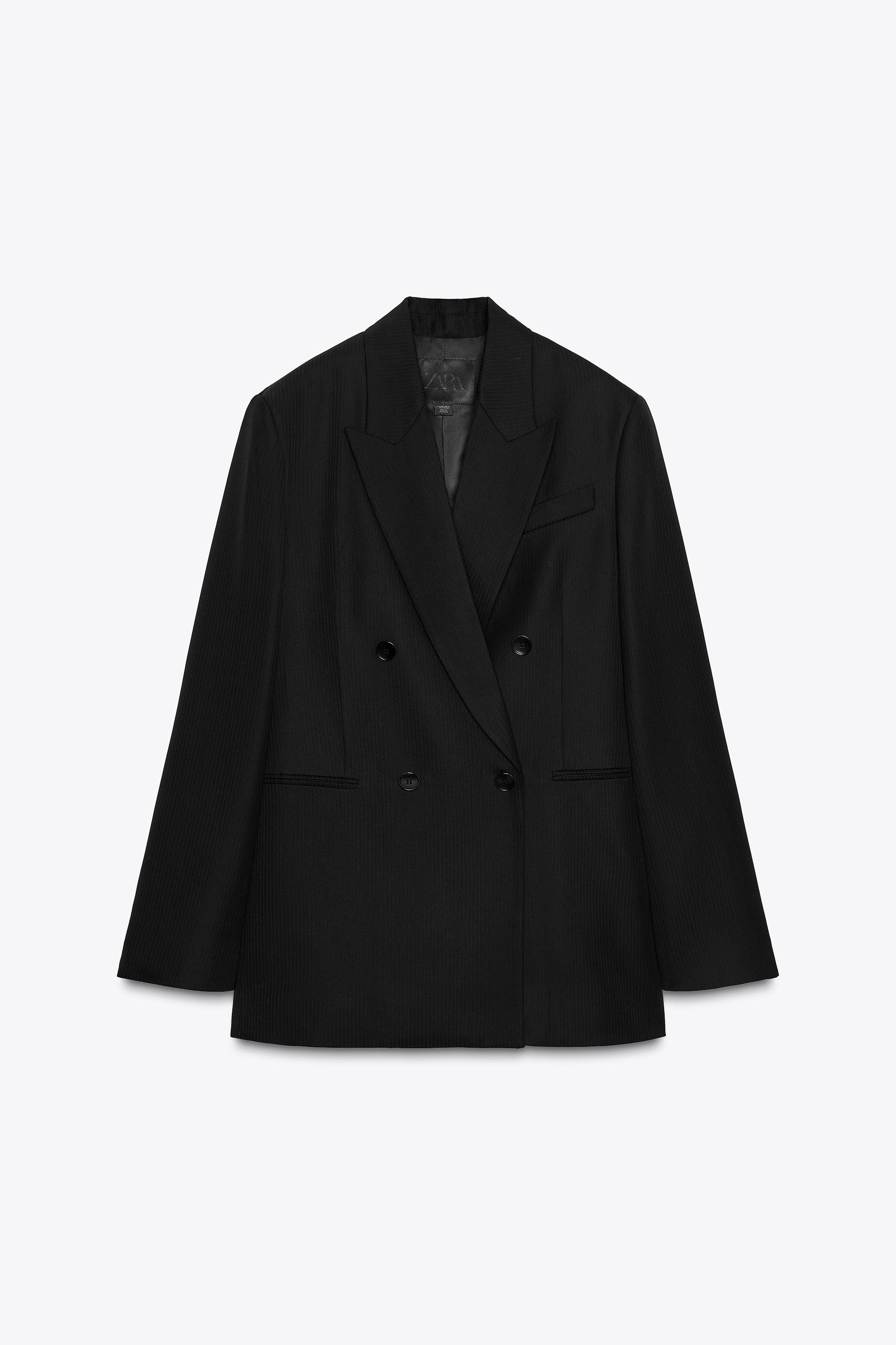 ZW COLLECTION LIMITED EDITION STRIPED WOOL BLEND BLAZER | Zara US