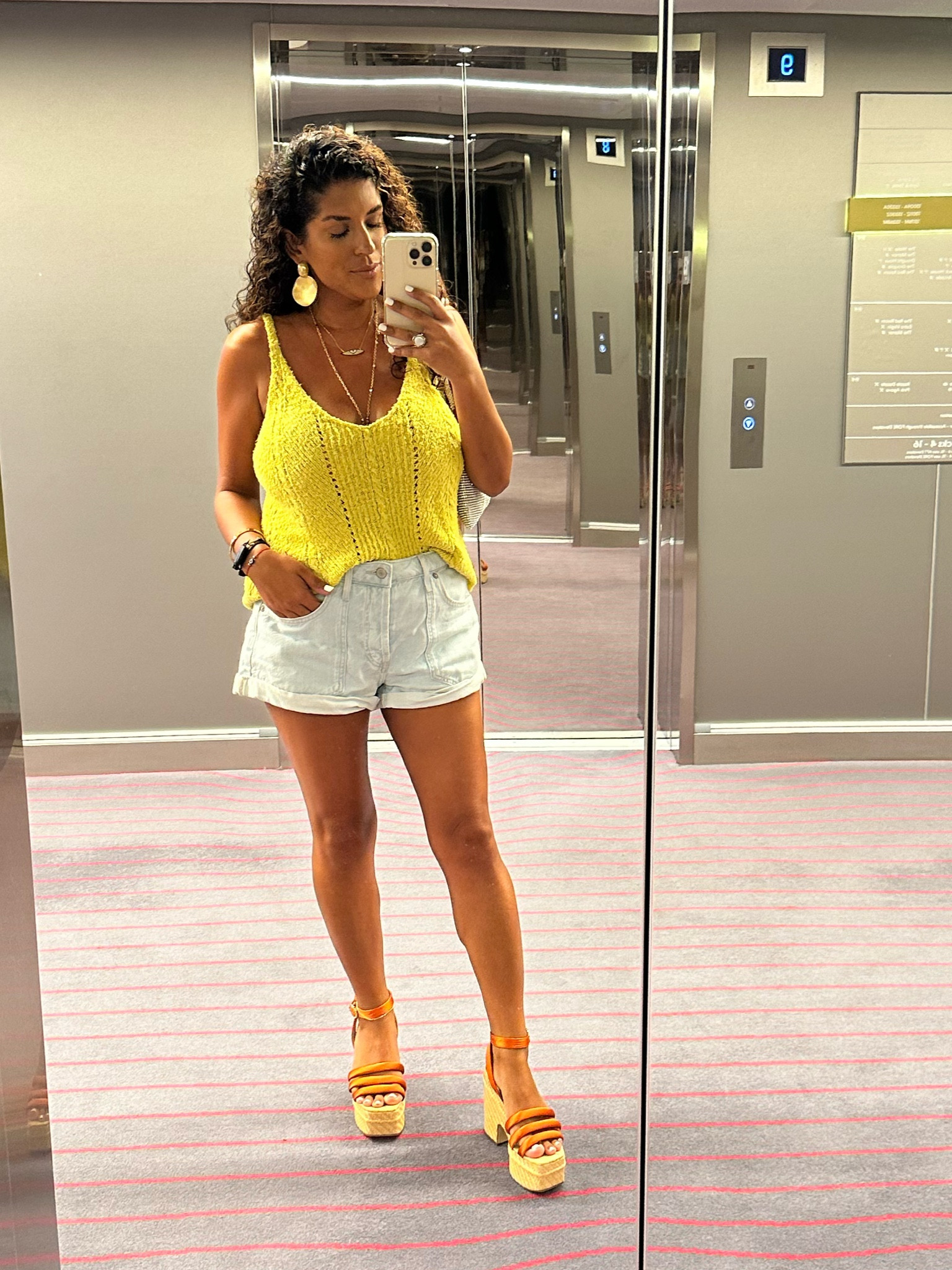 These platforms are so comfy, and match almost any outfit! Love the pop of color too!🧡  

#LTKunder100 #LTKshoecrush #LTKstyletip