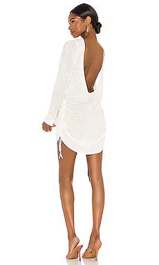 SNDYS LOUNGE Turn Back Time Mini Dress in White from Revolve.com | Revolve Clothing (Global)
