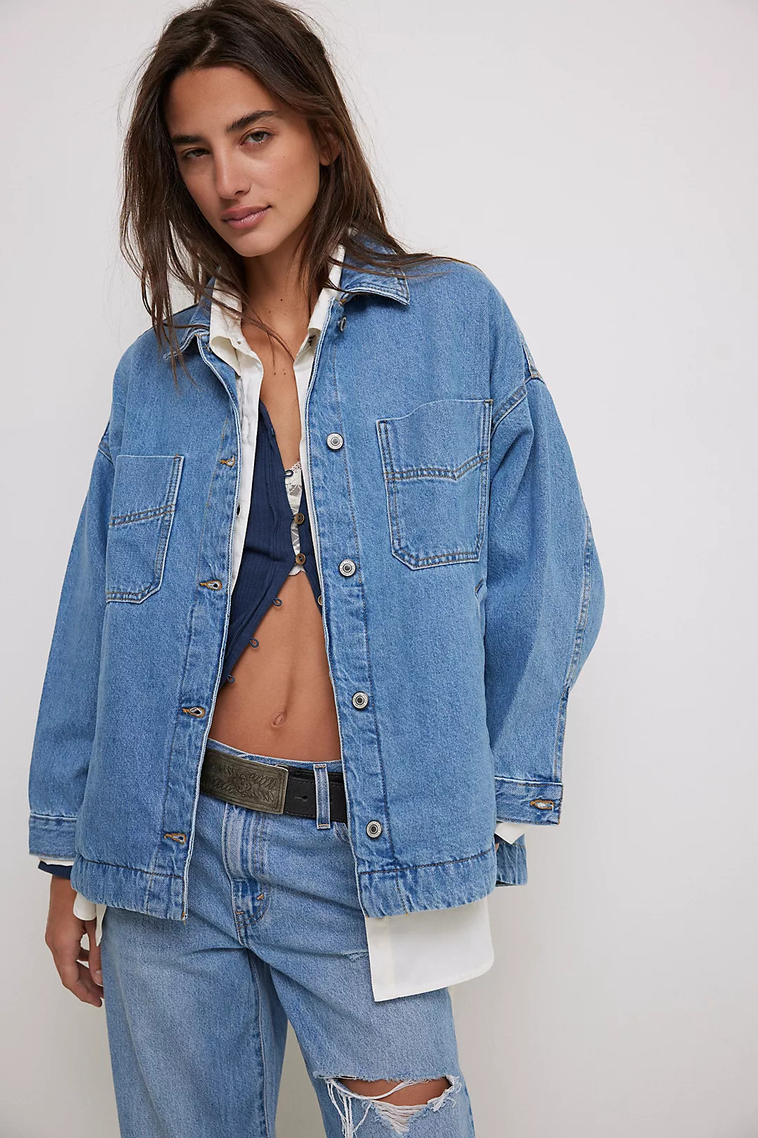 We The Free Madison City Denim Jacket | Free People (Global - UK&FR Excluded)