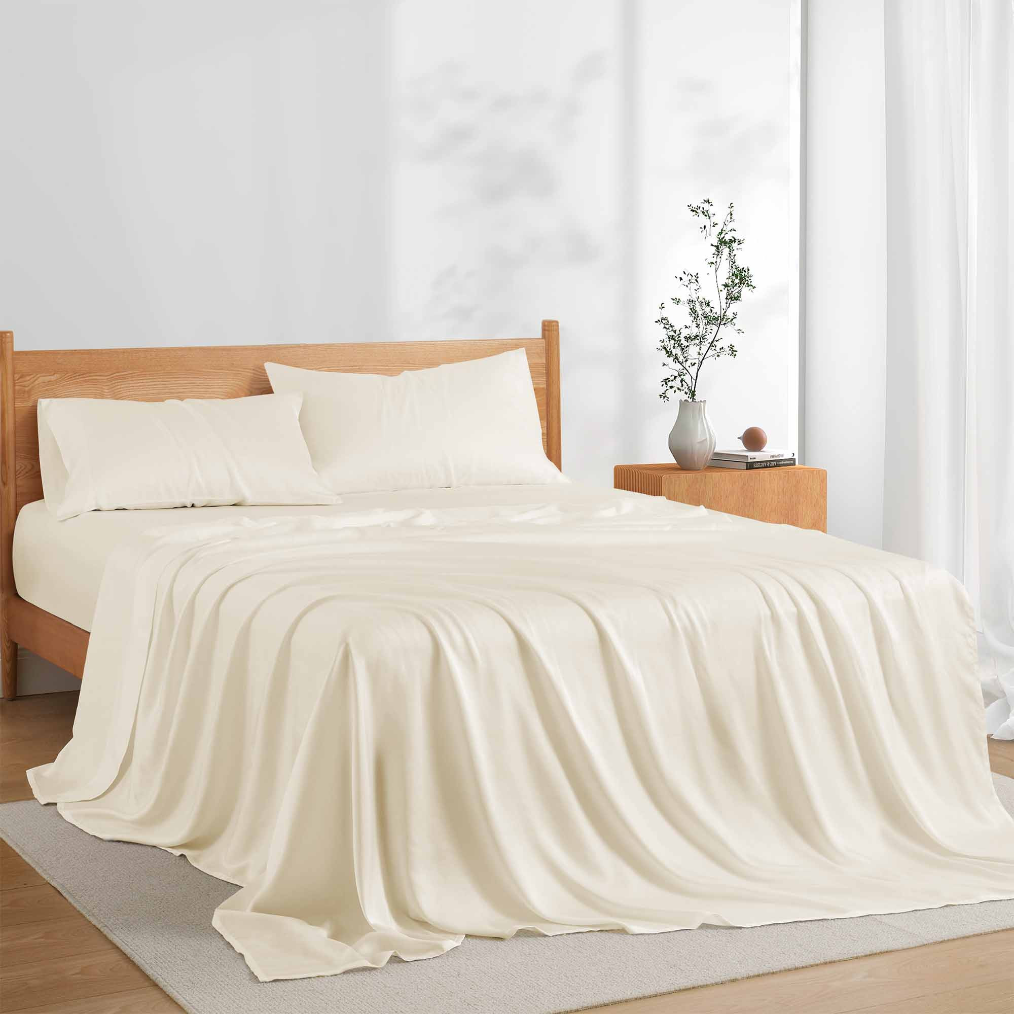 TENCEL™ Lyocell Cooling Sheet Set | Puredown.Inc
