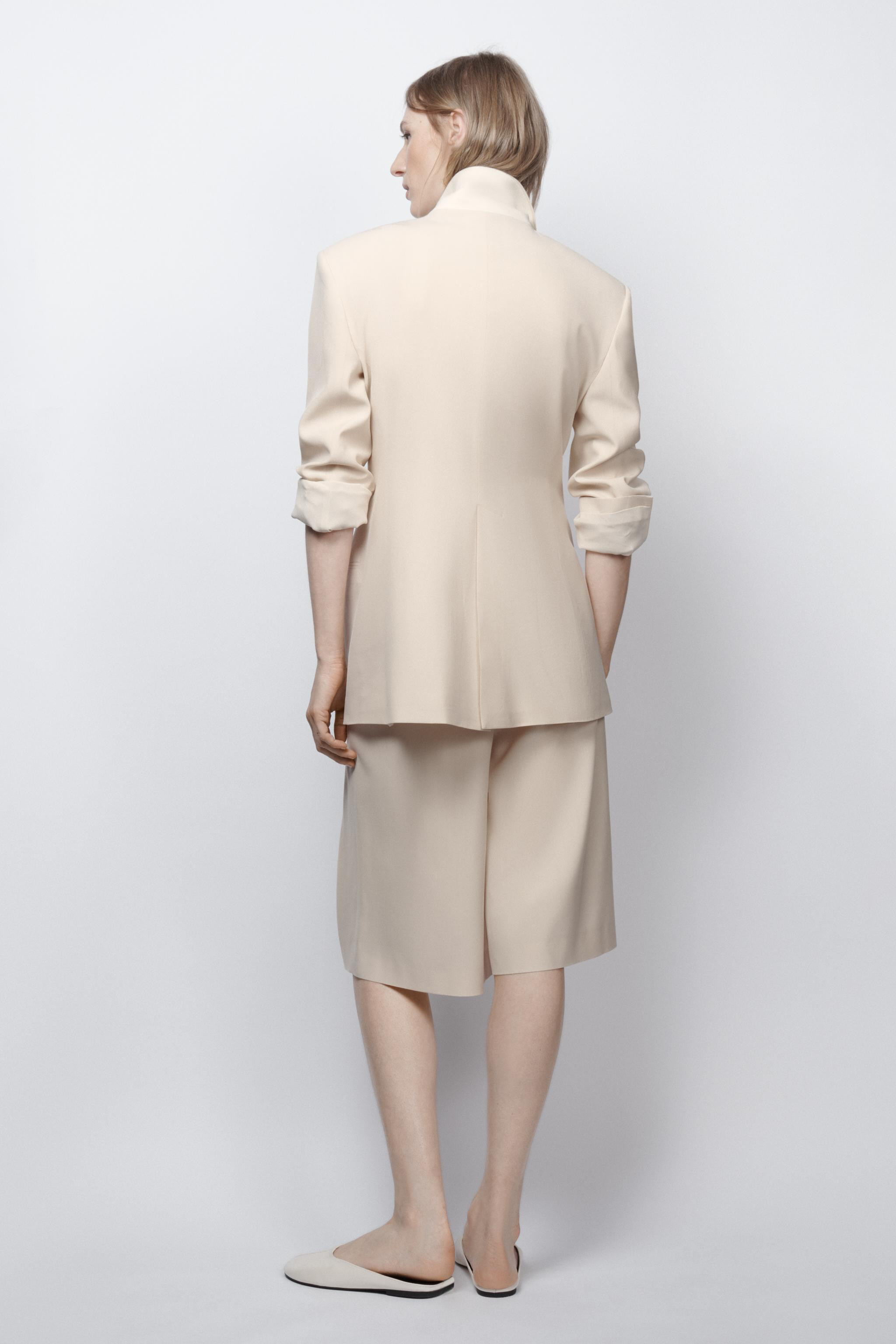ZW COLLECTION LIMITED EDITION STRAIGHT WOOL BLAZER | Zara US