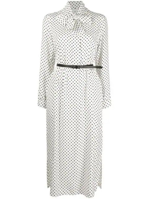 Fabiana Filippi Polka Dot Dress - Farfetch | Farfetch (CA)