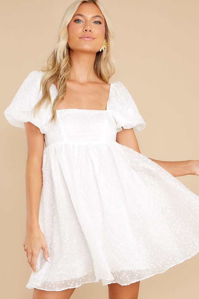 Song And Dance White Dress | Red Dress 