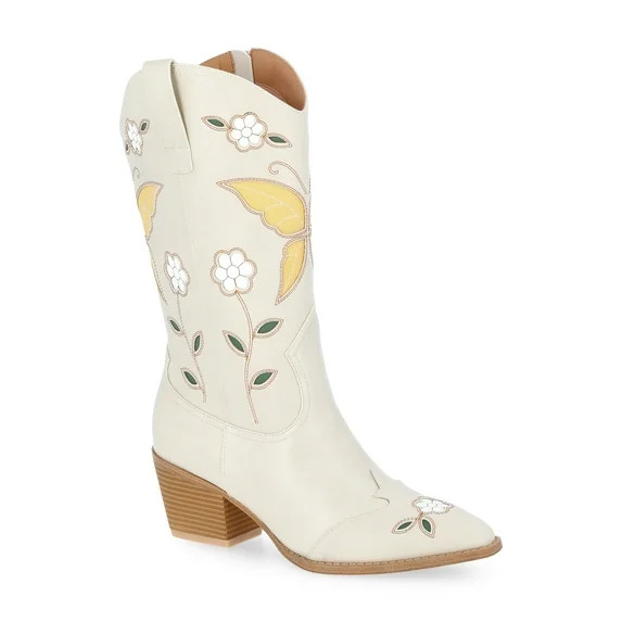No Boundaries Novelty Western Boots, Women's | Walmart (US)