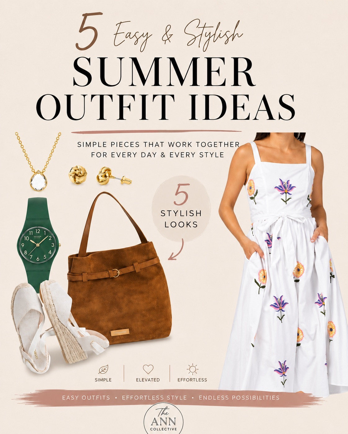 Putting together outfits doesn’t have to be complicated. These four summer looks are proof that a few great pieces can create a polished wardrobe you’ll actually wear.
Most of these styles are inspired by affordable finds from stores like TJ Maxx, Marshalls, Macy’s, Banana Republic Factory, and J.Crew Factory.

#LTKootd