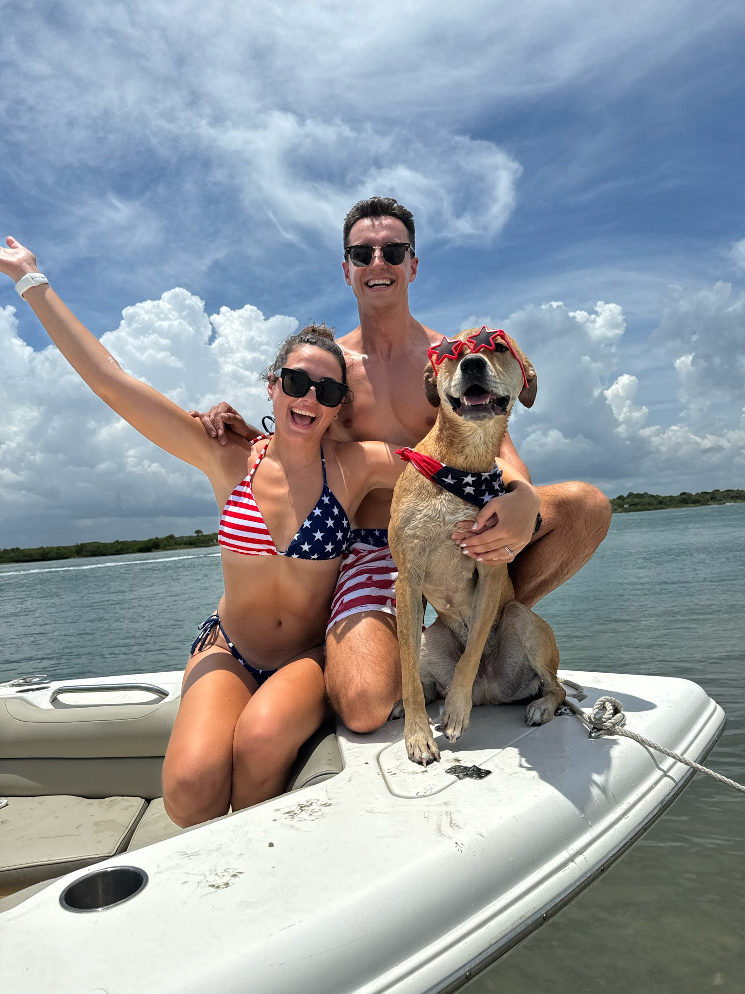 American flag bikini 🇺🇸 

#LTKSeasonal #LTKSummerSales
