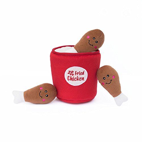 ZippyPaws Food Buddies Burrow Interactive Dog Toys - Hide and Seek Dog Toys and Puppy Toys, Colorful | Amazon (US)