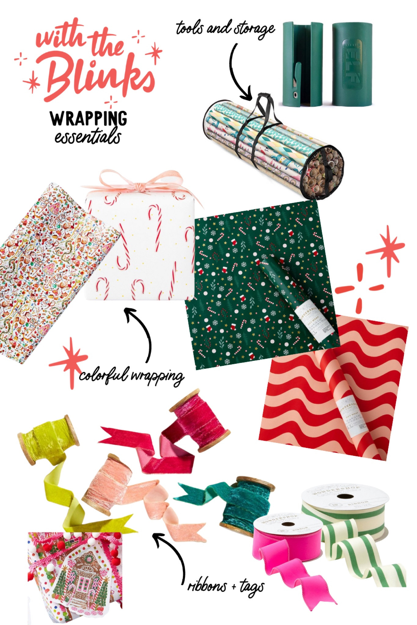 #holiday #wrapping essentials #storage #wrappingpaper #ribbons #gifting #target #anthropologie

#LTKunder50 #LTKSeasonal #LTKHoliday