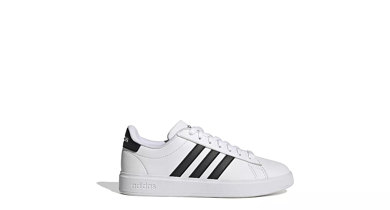 Adidas Womens Grand Court 2.0 Sneaker - White | Rack Room Shoes