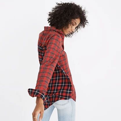 Classic Ex-Boyfriend Shirt in Plaid Patchwork | Madewell