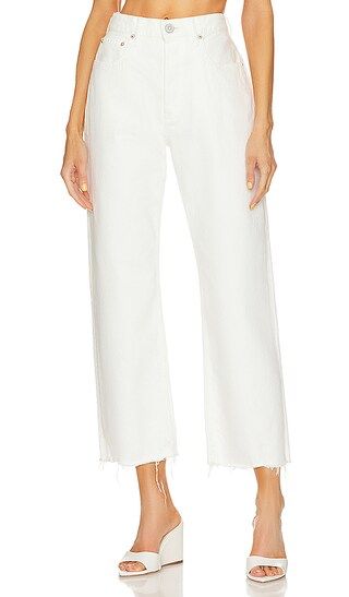 Aurora Wide Straight in White | Revolve Clothing (Global)