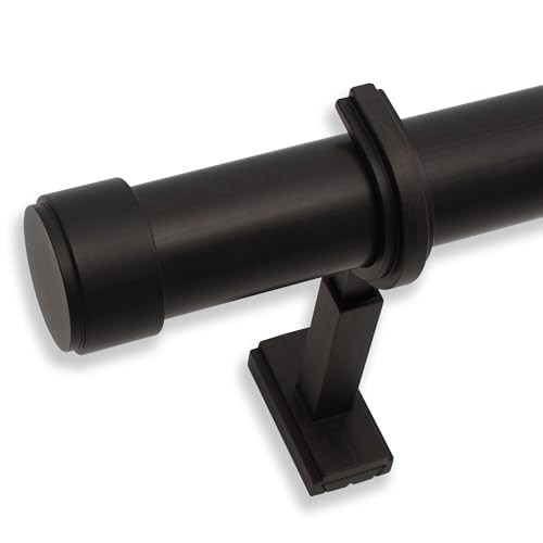BlastHome® Luxury 15 ft Custom Curtain Rod – 1 1/4" Large Diameter – Premium Brackets & Endc... | Amazon (US)