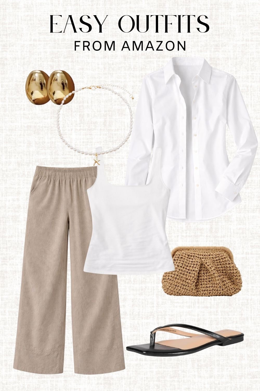 amazon neutrals you’ll live in

white tank outfit, linen pants, neutral style, affordable basics, effortless chic

#LTKTravel #LTKootd #LTKSeasonal