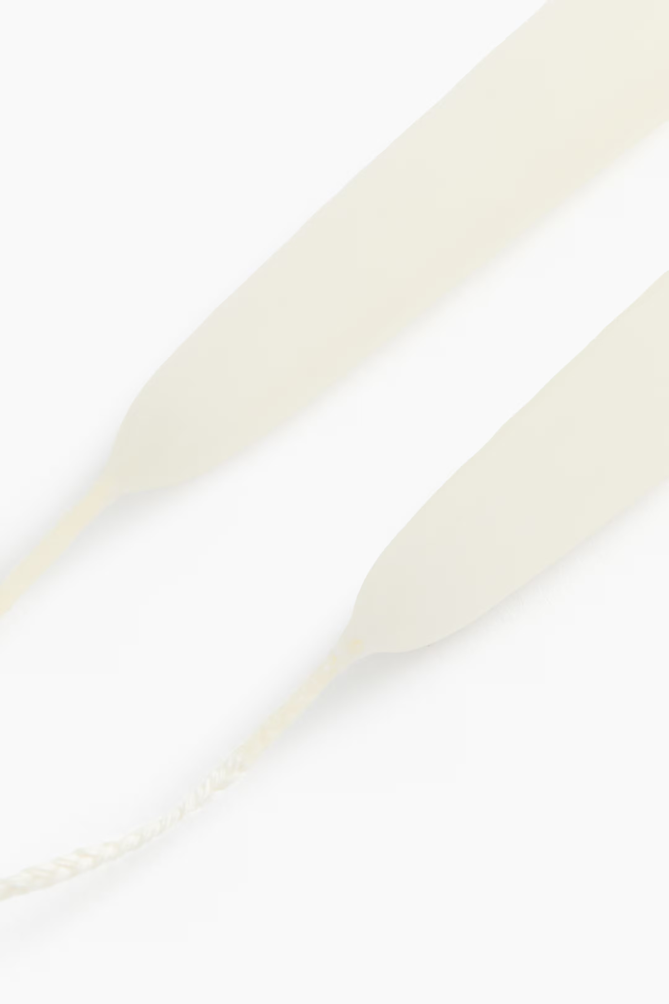 2-pack Glossy Taper Candles - White - Home All | H&M US | H&M (US + CA)