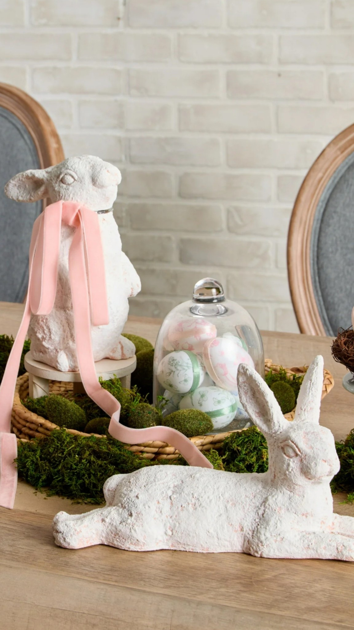 Welcome the season with these adorable bunnies in classic white! Crafted from durable terracotta, these beautifully designed bunnies are generously sized, making them the perfect statement piece for your home.

With an elegant yet festive appeal, the decorative bunny effortlessly elevates any space—whether placed on a mantel, coffee table, or as part of your Easter centerpiece. Simple, stylish, and timeless, it’s a must-have for creating a warm and inviting seasonal display.

#LTKSeasonal #LTKHome