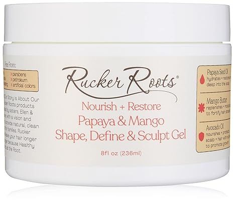 Rucker Roots Nourish + Restore Papaya & Mango Shape, Define & Sculpt Gel       Add to Logie | Amazon (US)