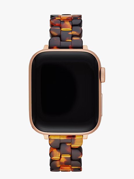 tortoiseshell acetate 38/40mm band for apple watch® | Kate Spade (US)