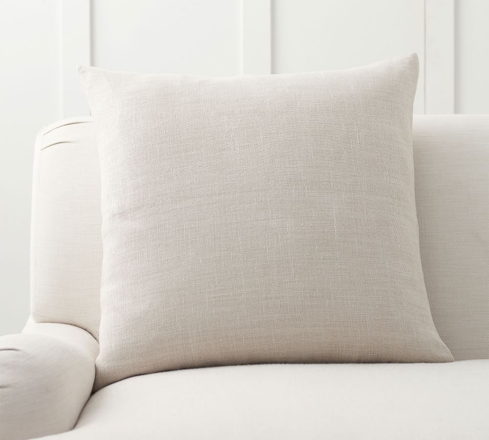 Belgian Linen Pillow Covers Made with Libeco™ Linen | Pottery Barn (US)