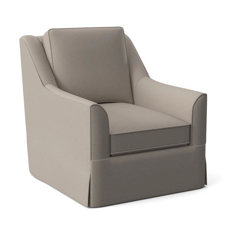 Bella Upholstered Swivel Armchair | Wayfair North America
