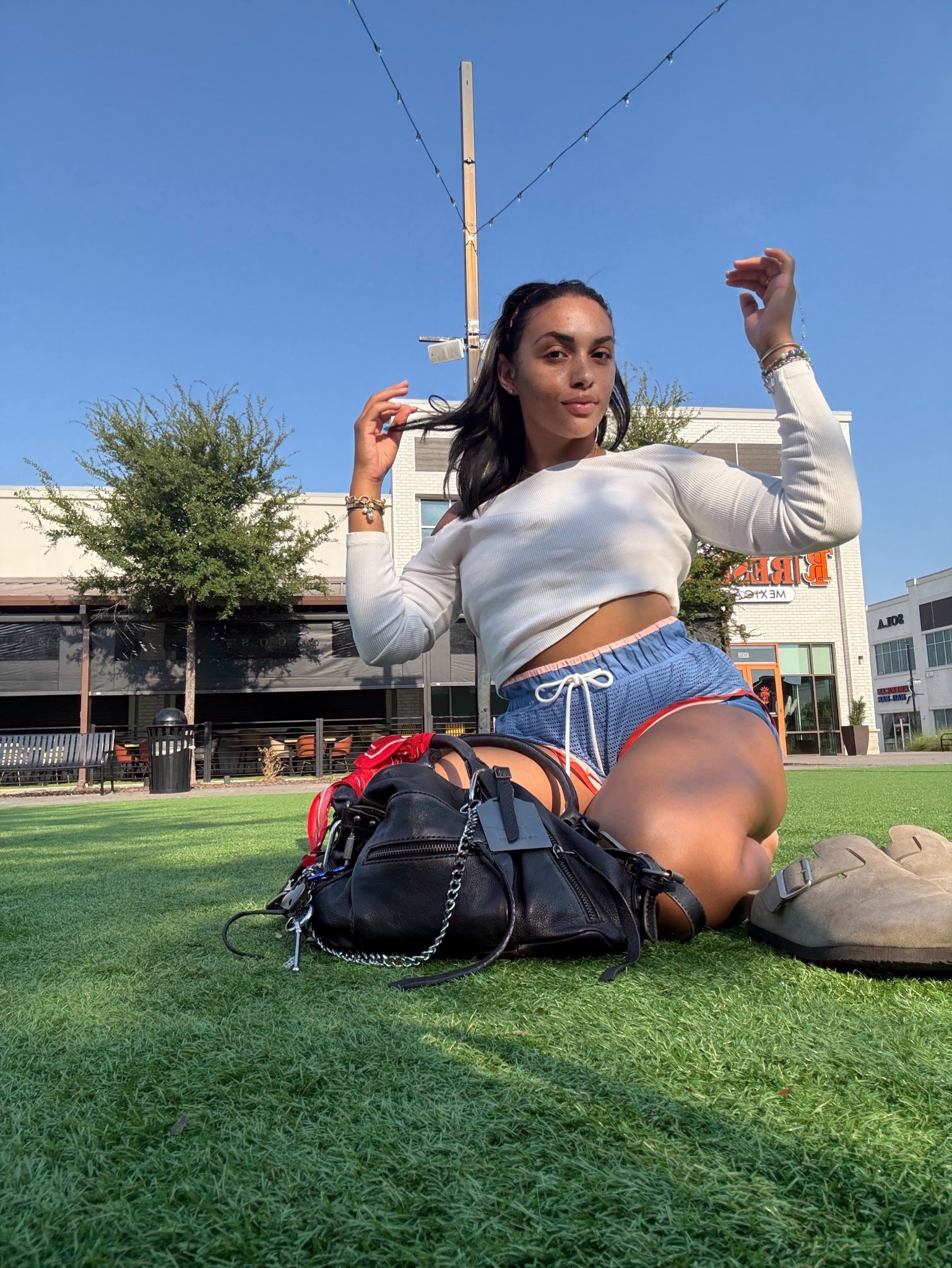 Shorts shorts and more shorts because it’s so hot in Texas , I love the coverage these shorts give especially for my girls with bigger 🍑