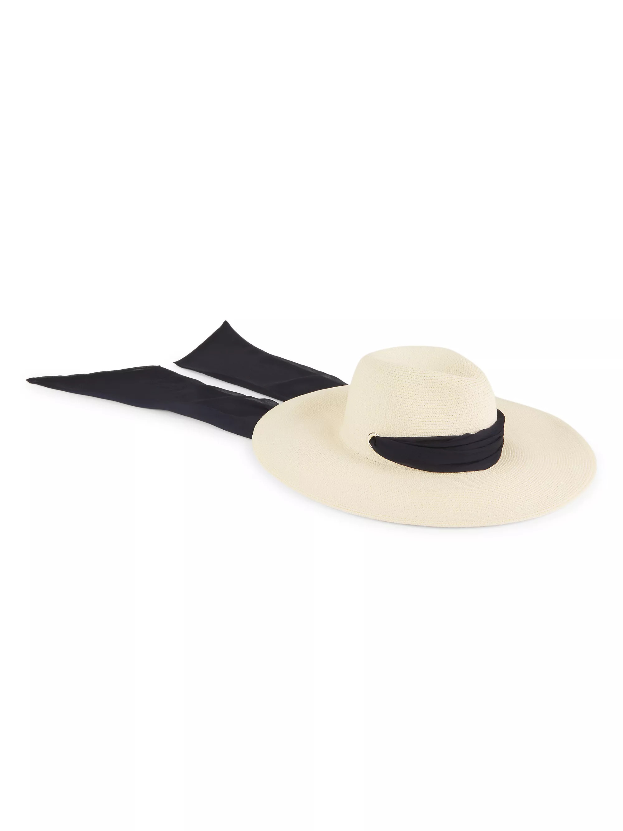 Cassidy Straw Wide-Brim Fedora | Saks Fifth Avenue
