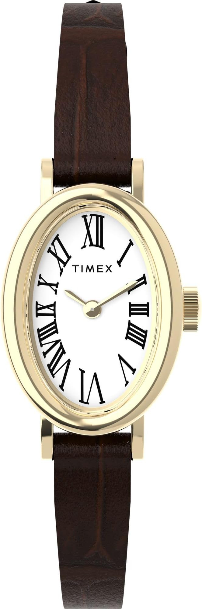 Timex Women's Cavatina Watch - TPearl Dial Gold-Tone Case | Amazon (US)