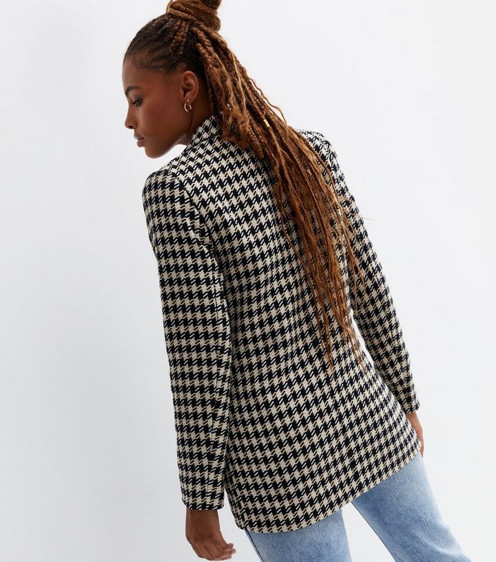 Brown Check Double Breasted Oversized Blazer
						
						Add to Saved Items
						Remove from Sa... | New Look (UK)