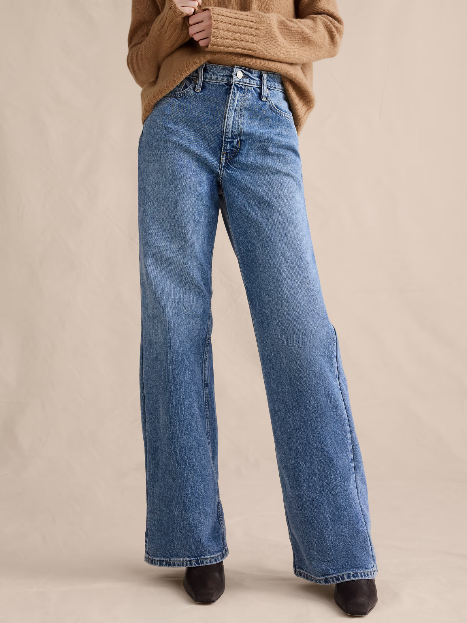 The Icon Classic Wide-Leg Jean | Banana Republic (US)