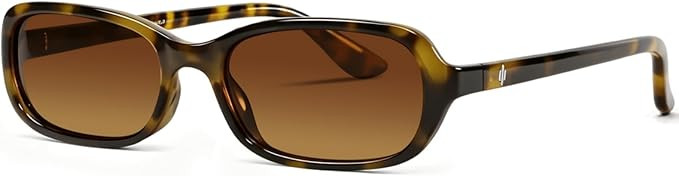 GUVIVI Retro Rectangular Sunglasses for Women 90s Small Narrow Cute Sun Glasses Slim Sleek Sunnie... | Amazon (US)