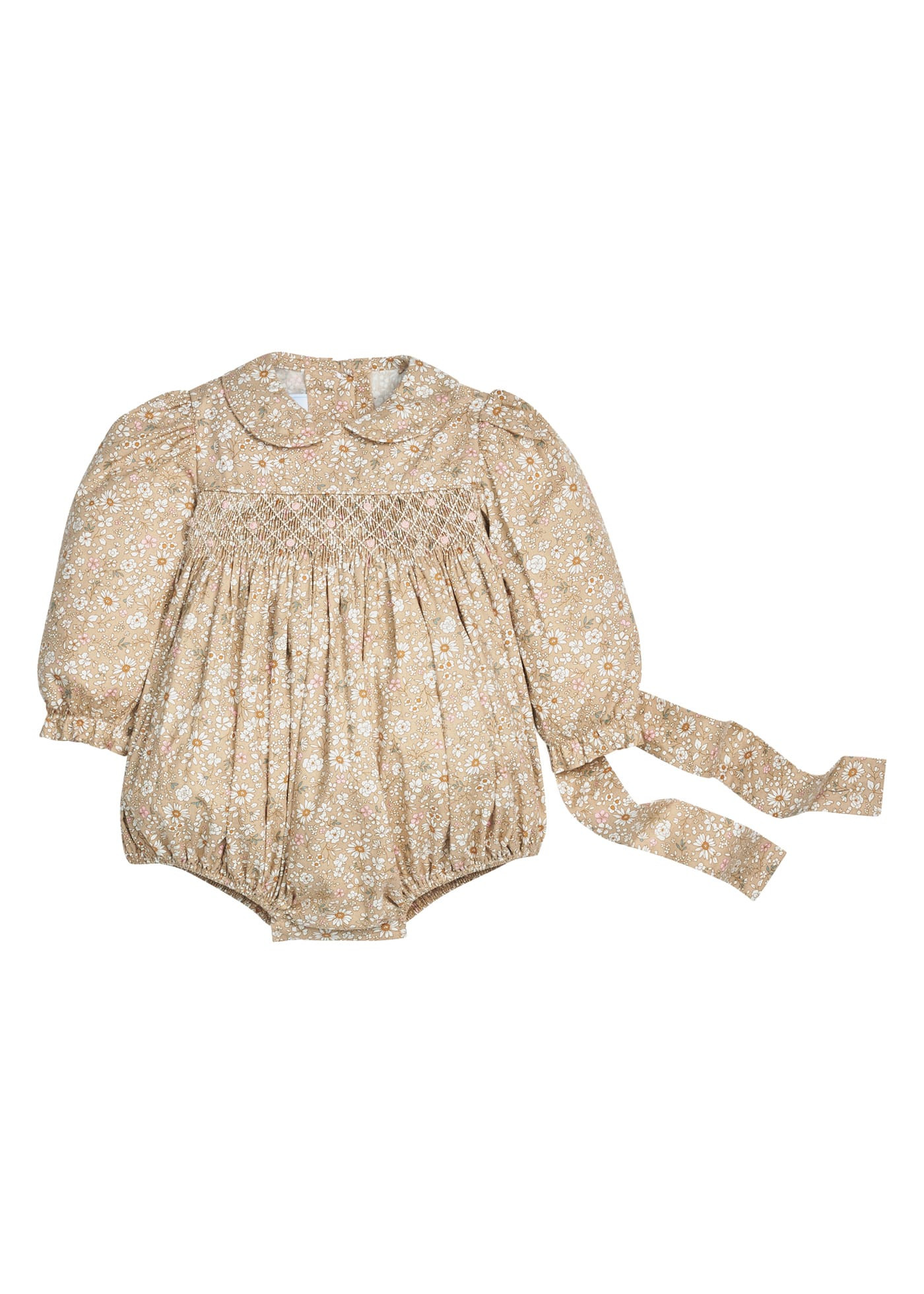 Girls Camden Floral Smocked Charlotte Bubble | Little English | Little English