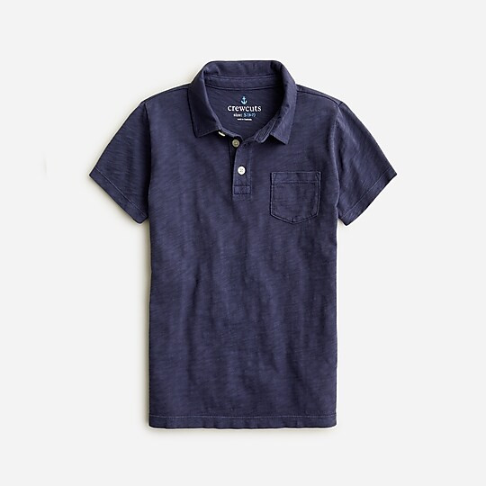 Kids' short-sleeve garment-dyed polo shirt | J. Crew US