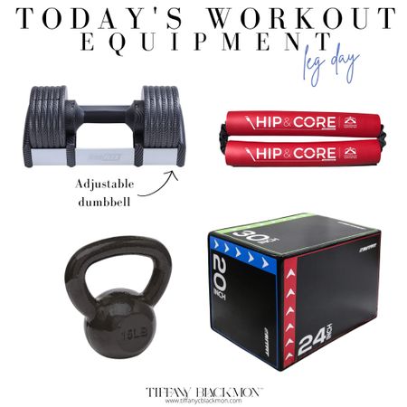 Workout Equipment for leg day!! Perfect items for a home gym! 

#LTKFind #LTKhome #LTKfit