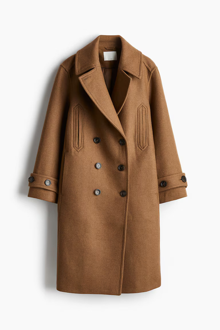 Wool-blend coat | H&M (UK, MY, IN, SG, PH, TW, HK)