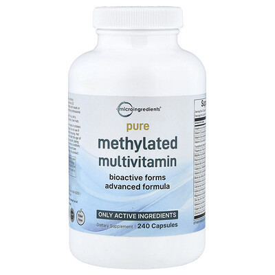 Micro Ingredients, Pure Methylated Multivitamin, 240 Capsules | iHerb
