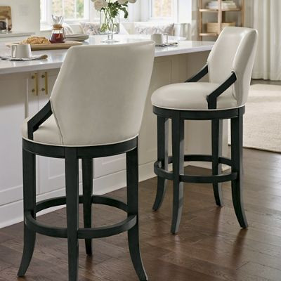 Roland Swivel Bar & Counter Stool | Grandin Road | Grandin Road