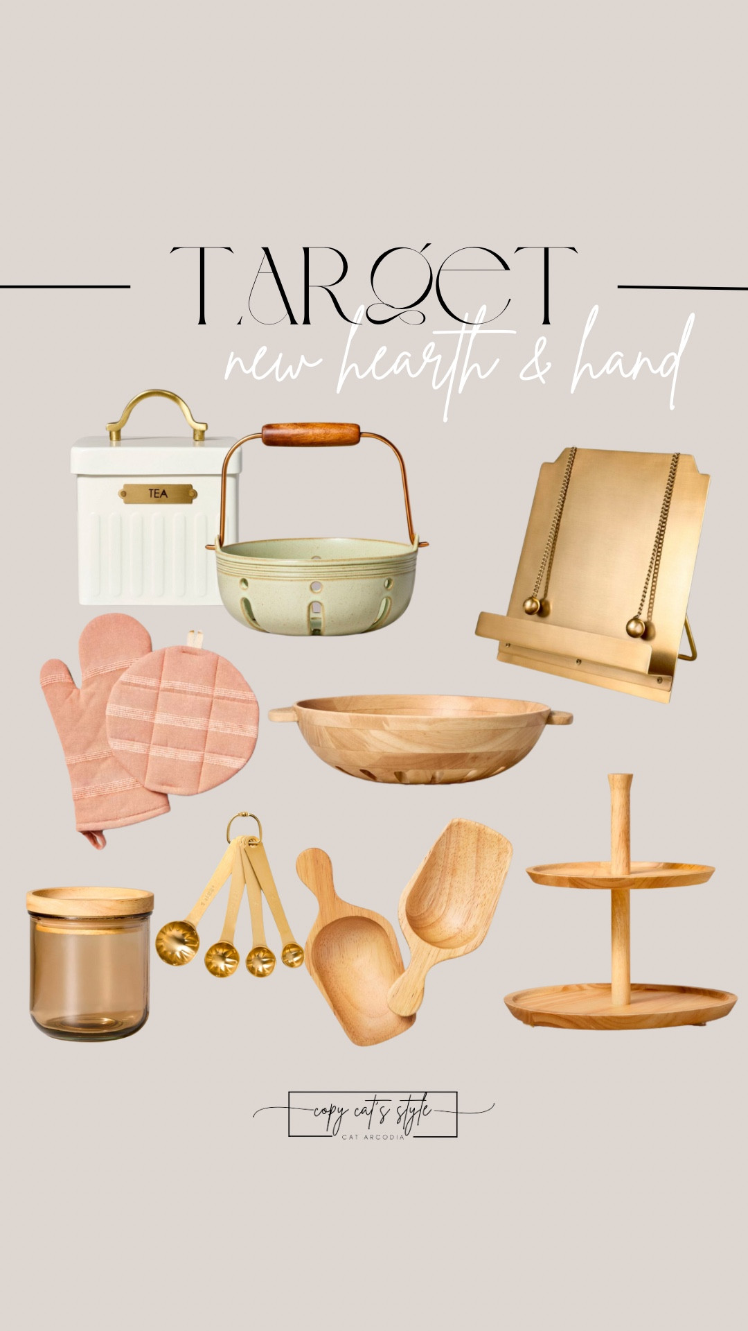 Target hearth and hand, kitchen, measuring spoons, small wooden scooper, 2-tier serving tray 


#LTKFindsUnder50 #LTKHome #LTKFindsUnder100