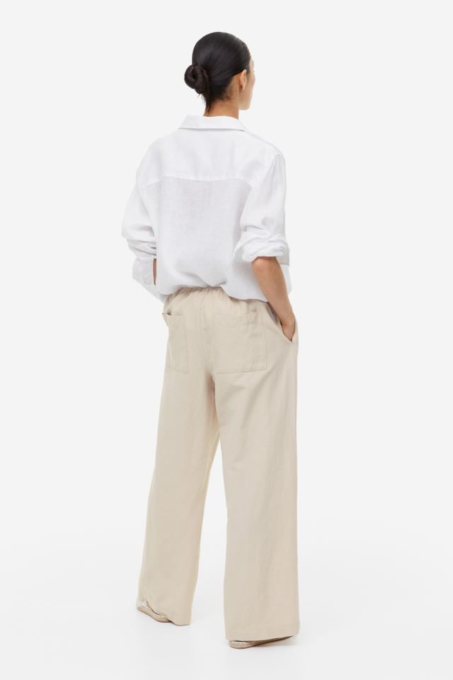 Linen-blend Pants | H&M (US + CA)