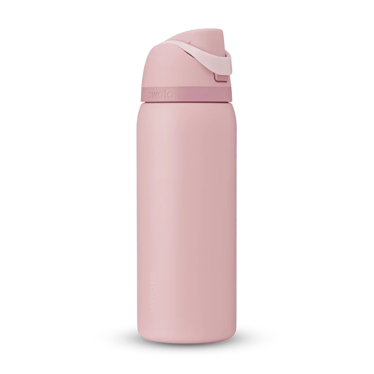 Owala 32oz FreeSip\u00ae Stainless Steel  Insulated Water Bottle - Rose Quartz | Walmart (US)