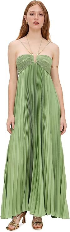 Amur Womens River Pleated Gown | Amazon (US)
