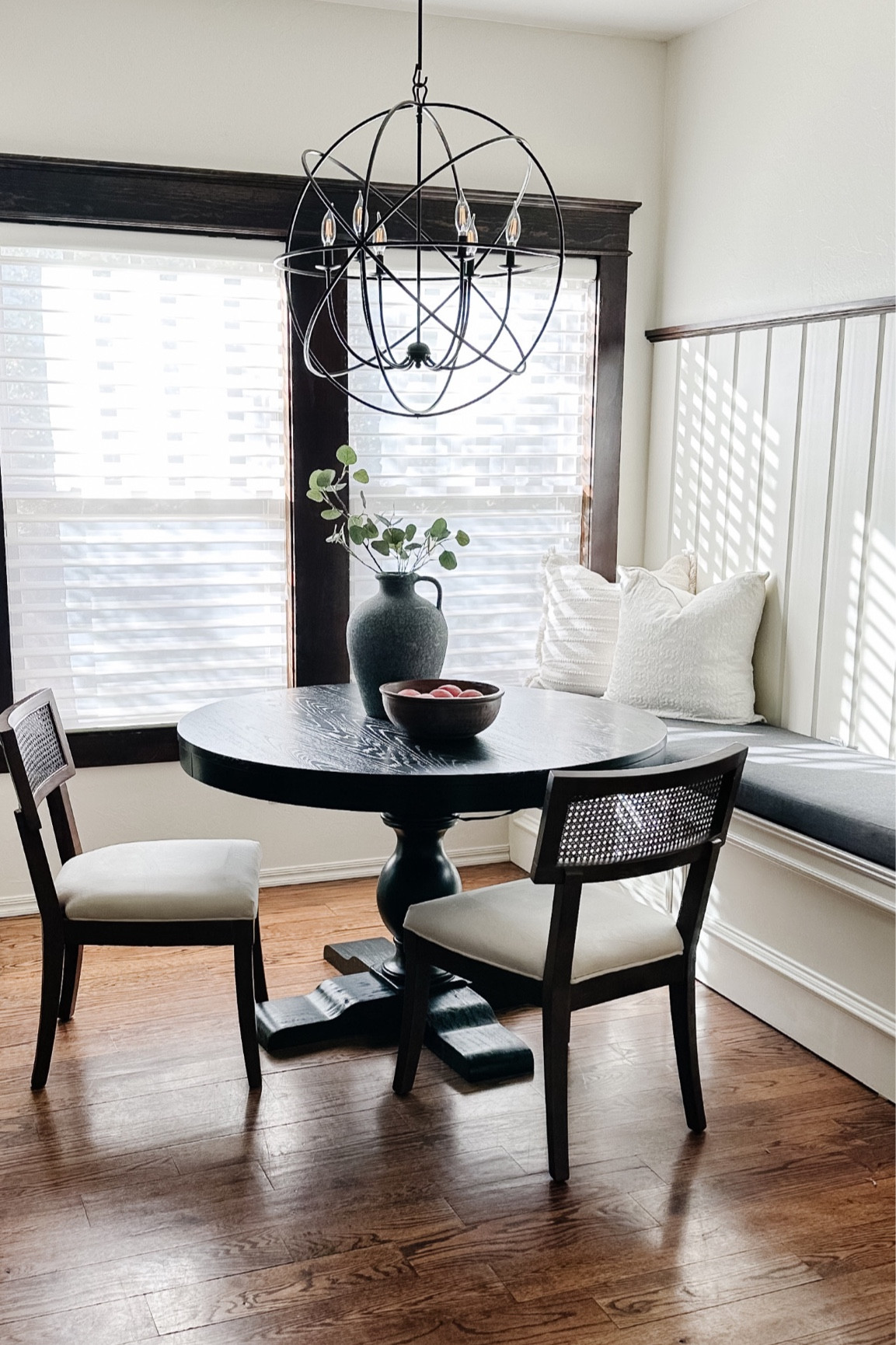 Breakfast nook flooded with natural light work space > dark dingy office space 

You can get this exact table on sale right now at At Home !!


#LTKhome #LTKfamily #LTKstyletip