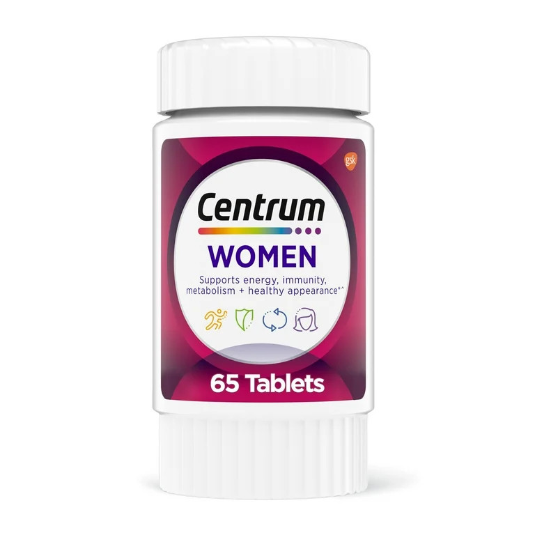 Centrum Multivitamins for Women, Multivitamin/Multimineral Supplement With Iron, Vitamins D3, B a... | Walmart (US)