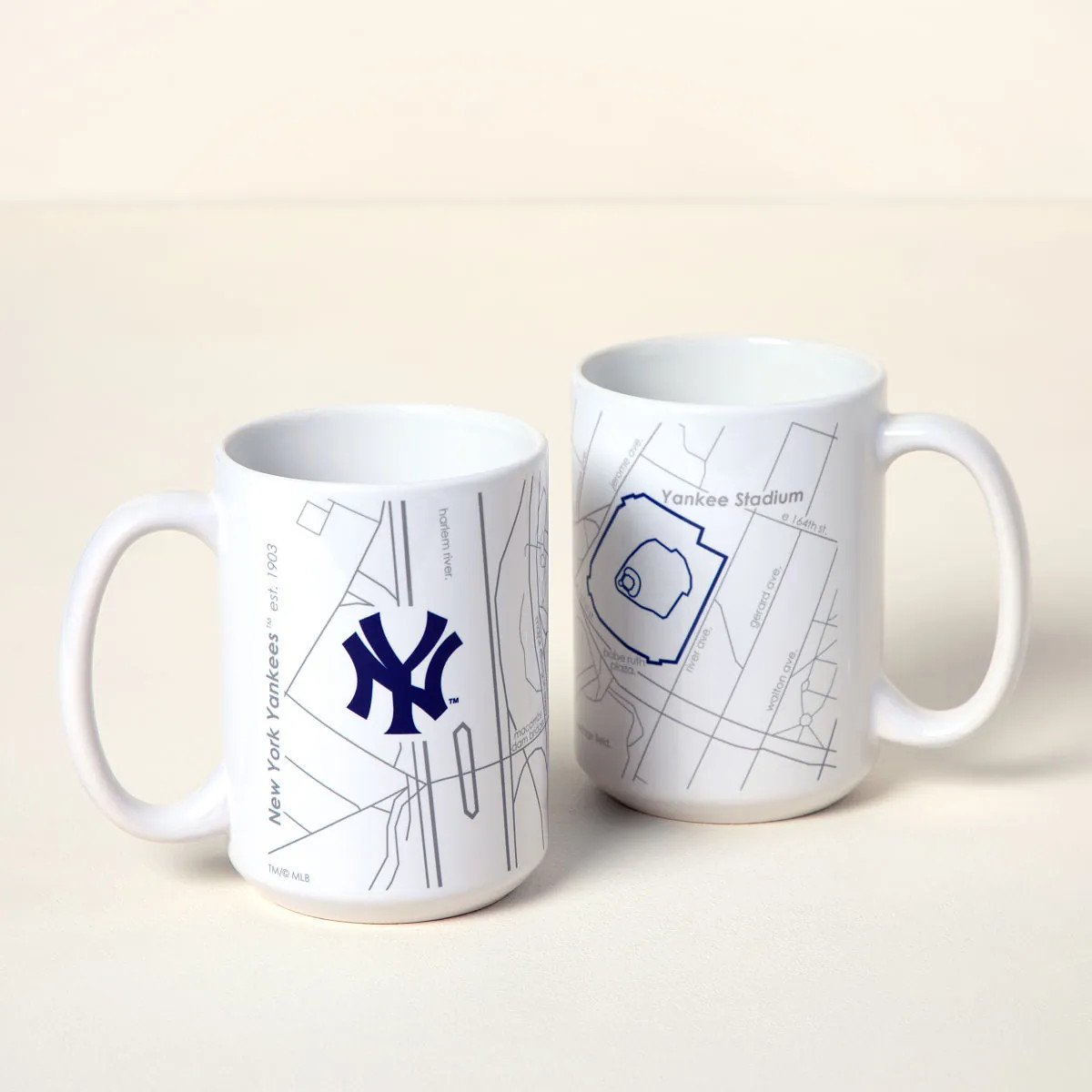 MLB Ballpark Map Mug | UncommonGoods