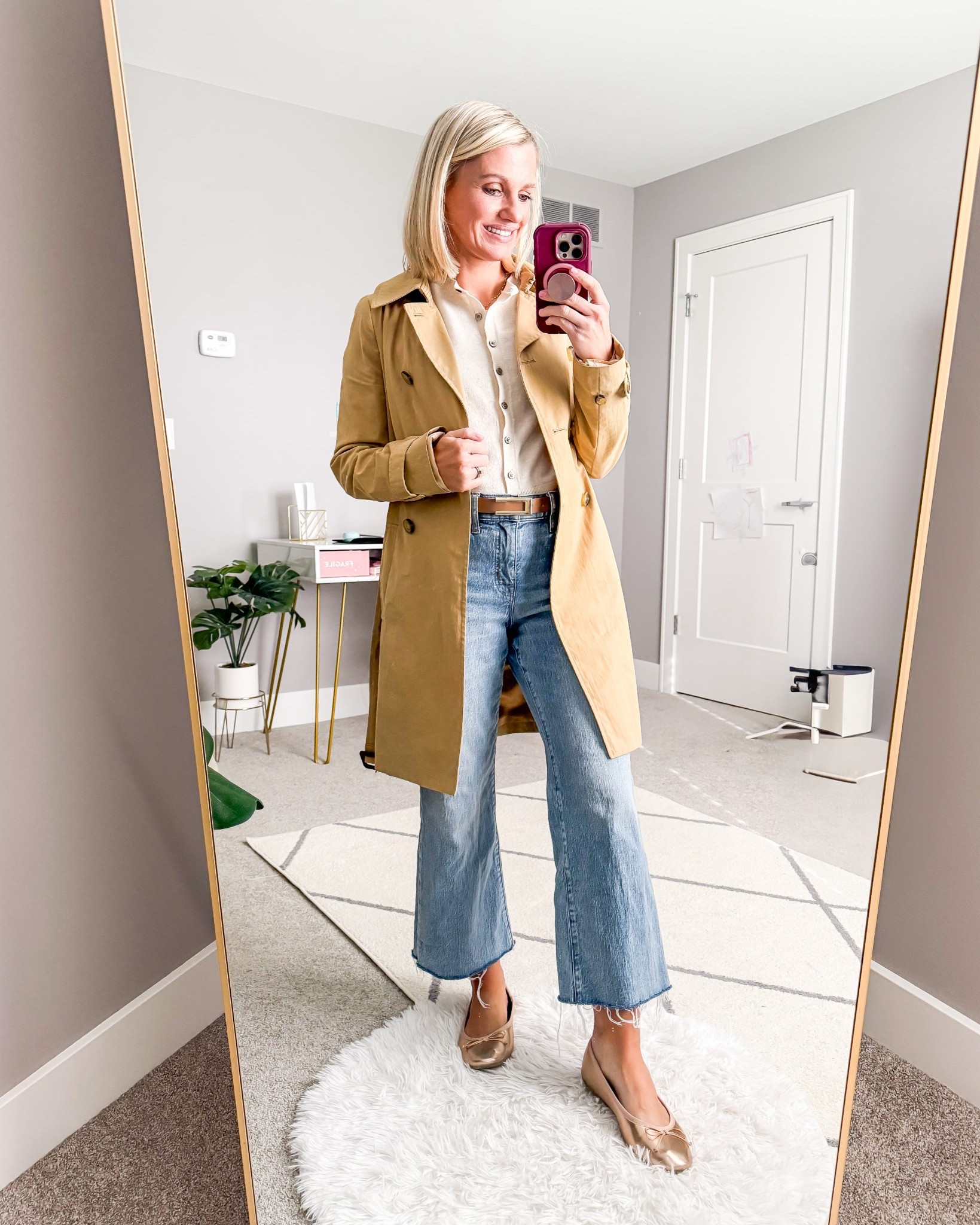 What I wore this week as a 40-year old mom of 2! Cardigan- small || jeans-25/petite || jacket- thrifted, brand is J.Crew. Linked similar 

#LTKStyleTip #LTKOver40 #LTKPetite