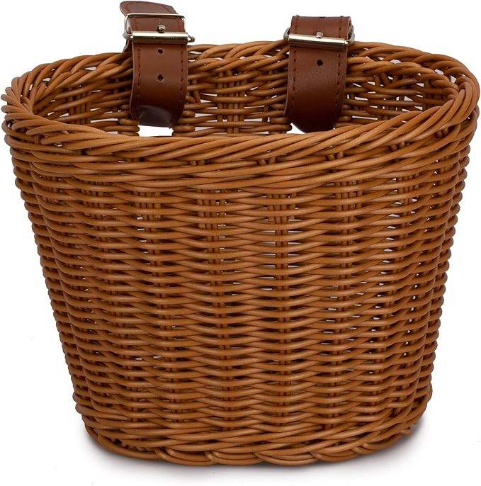 Kids Bike Basket for Boys Girls, Front Toddler Tiny Tricycle Baskets Strider Bike Accessories Sma... | Amazon (US)