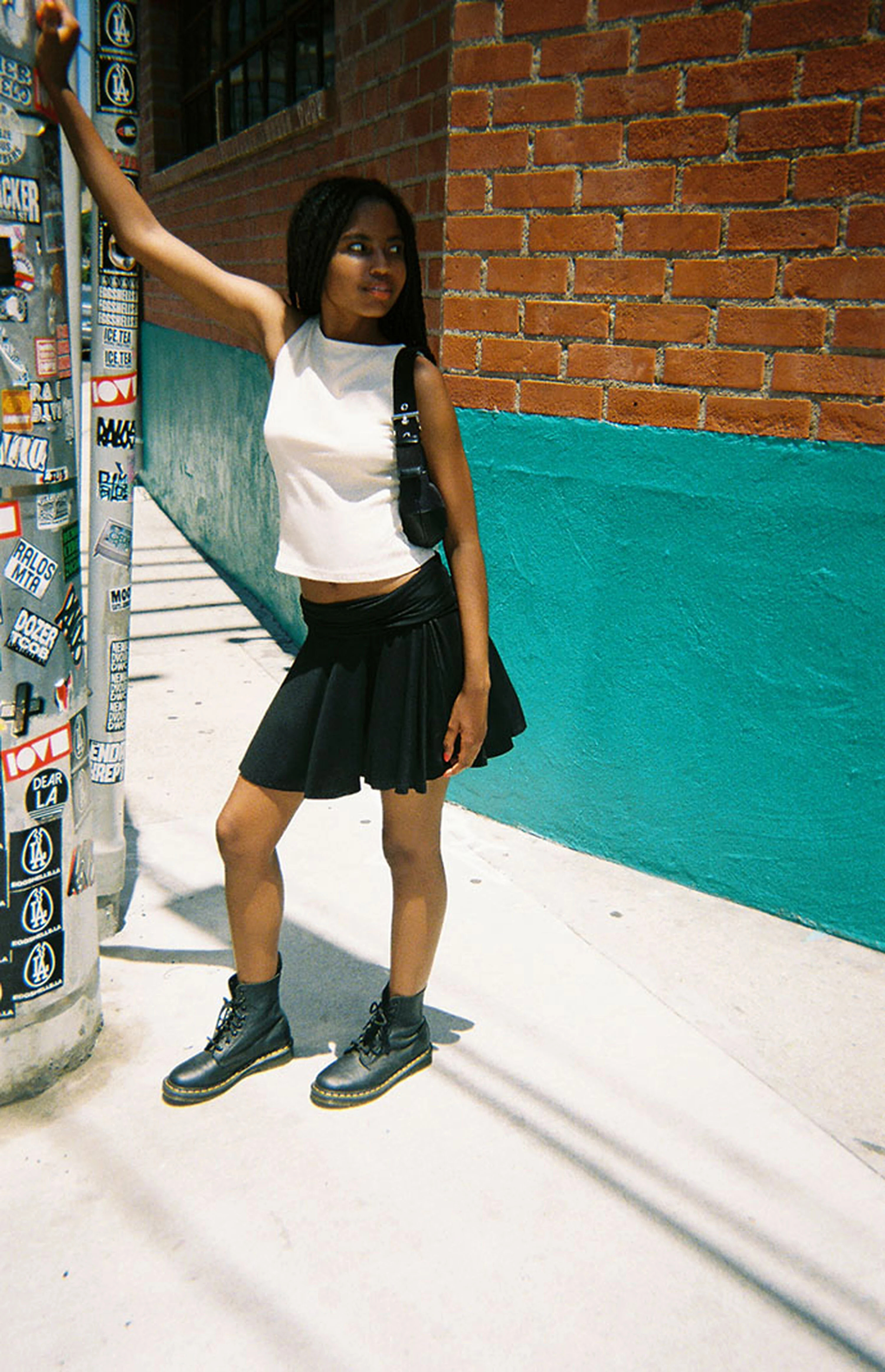 John Galt White Sweater Tank Top | PacSun