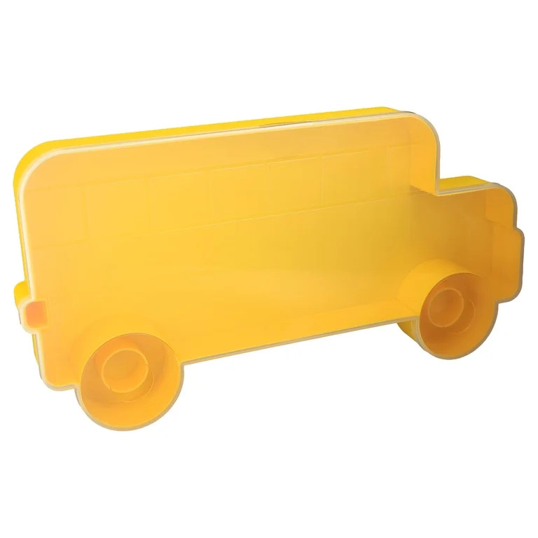 Pen+Gear Bus-Shaped Storage Container, Yellow, 15.5" x 8" | Walmart (US)