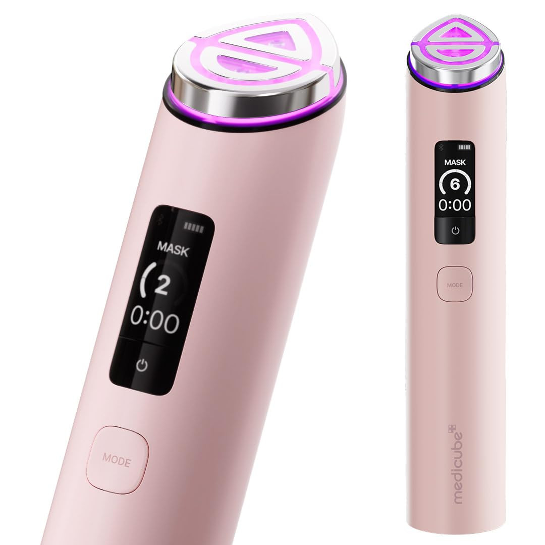medicube Booster Pro X2™ - 7 in 1 Glow Beauty Device, 2X Glow Care, Pink | Amazon (US)